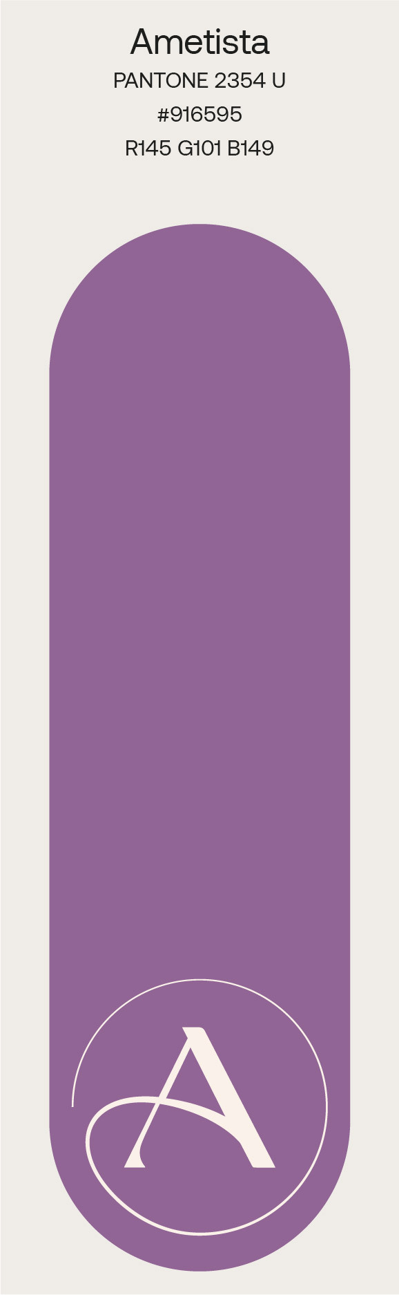 Ametista — Pantone 2354 U, #916595